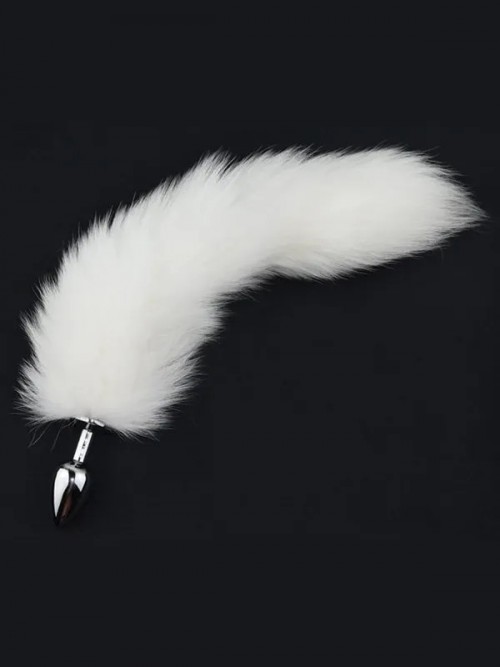 NOXXX Kuyruklu Anal Plug Beyaz