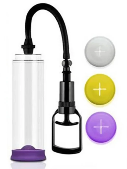 Man´s Pump 3 Başlıklı Güçlü Vakumlu Penis Pompası