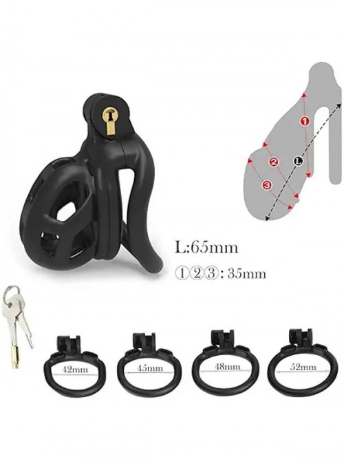 Micro Cobra 2.0 Chastity Device Kit 2