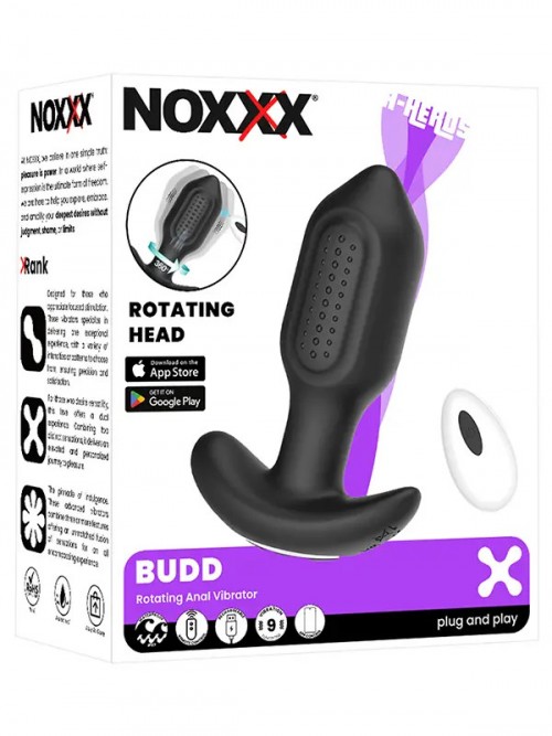 NOXXX A-Heros BUDD Telefon Kontrollü ve Uzaktan Kumandalı 360° Anal Plug Ek Resim