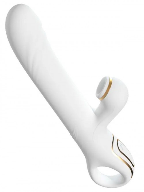 NOXXX Auralis Isıtmalı Emme ve Kıvrılma Hareketli Tavşan Vibratör