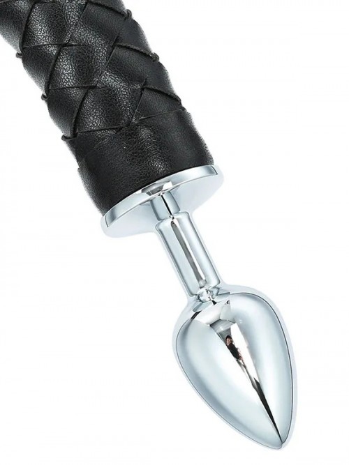 NOXXX Devil Uzun Deri Kuyruklu Çelik Plug 4