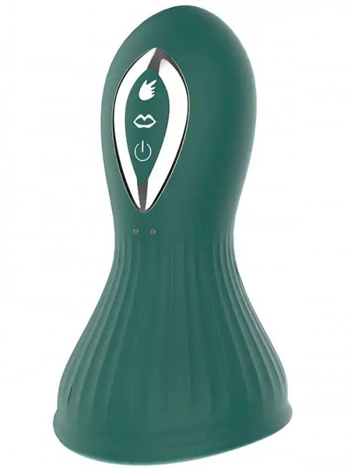 NOXXX Emme ve Dil Yalamalı Titreşimli Şarjlı Göğüs Vajina Pompası