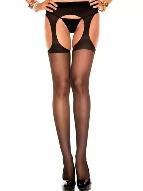 NOXXX Jartiyer Askılı Seksi Külotlu Çorap
