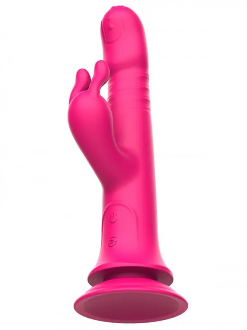 NOXXX StrapJoy İleri Geri Hareketli Döner Başlı ve Strapon Uyumlu Vantuzlu Vibratör 2