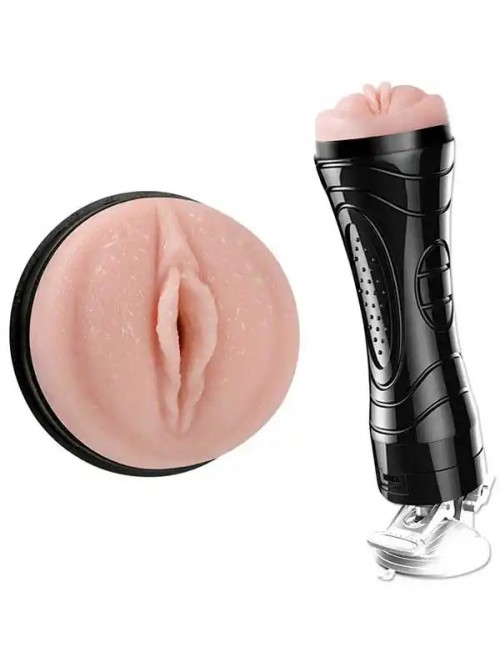 NOXXX Titreşimli Vantuzlu Kupa Vajina Mastürbatör 2