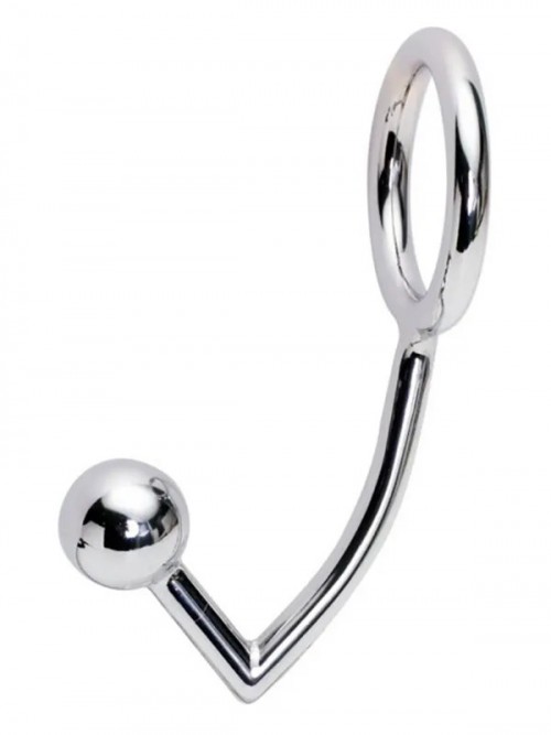 Stainless Steel Penis Halkalı Anal Plug