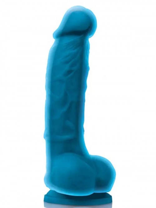 NS Novelties Colours Dual Density 5″ Realistik Dildo 13 cm Mavi 2
