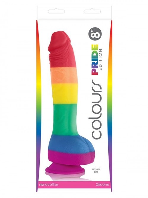 Ns Novelties Colours Pride Edition 20 cm Realistik Penis 3