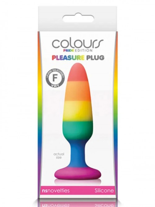 Pride Edition Pleasure Small Anal Plug 11 cm 2