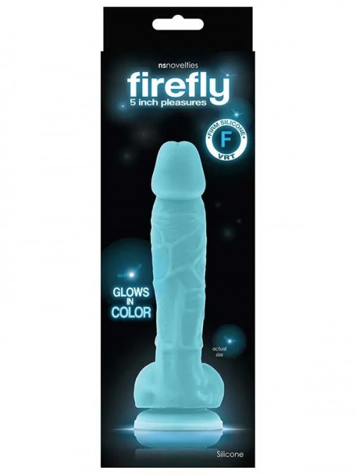 NS Novelties Firefly Glowing 5″ Realistik Dildo 3