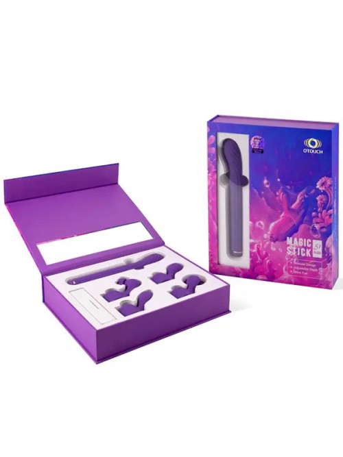 Magic Stick S1 Plus 4 Farklı Başlıklı Çok Fonksiyonlu Vibratör Ek Resim