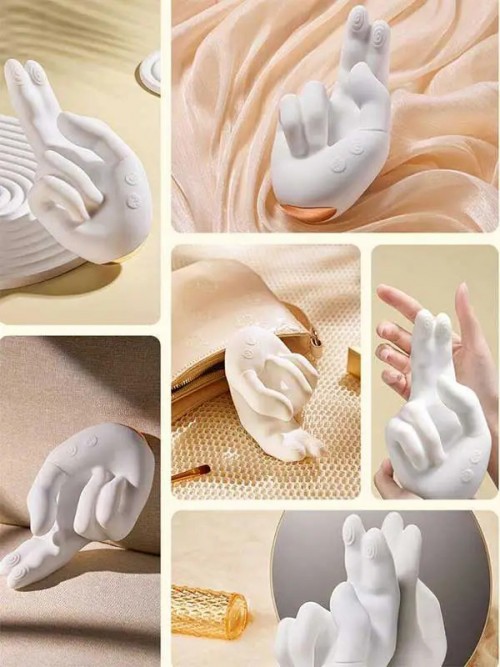 Golden Hand Şarjlı Titreşim Isıtma Özellikli Klitoris ve G Noktası Vibratörü 2