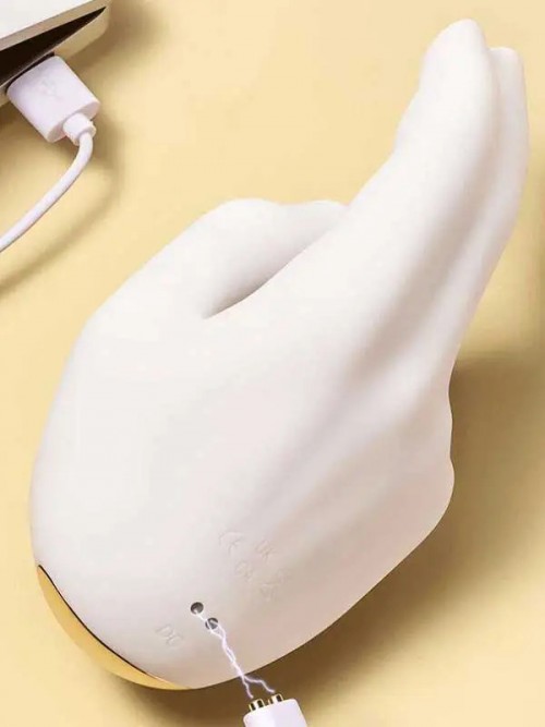 Golden Hand Şarjlı Titreşim Isıtma Özellikli Klitoris ve G Noktası Vibratörü 6