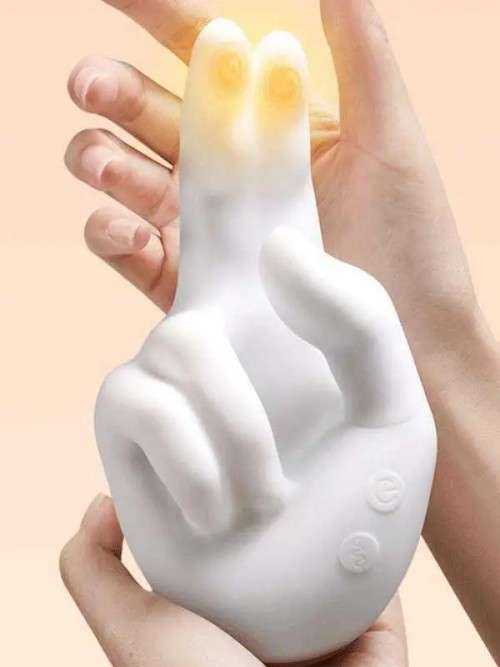 Golden Hand Şarjlı Titreşim Isıtma Özellikli Klitoris ve G Noktası Vibratörü 5