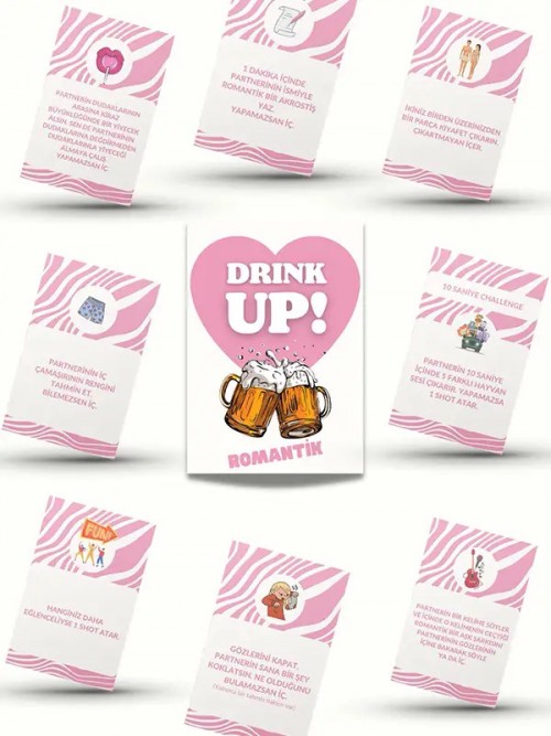 Drink Up Hem Eğlenceli Hem Romantik İçki Oyunu 5