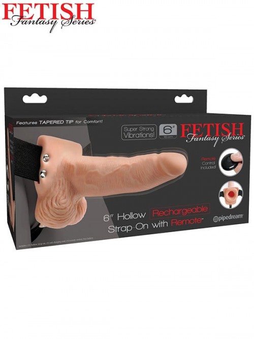 Pipedream Fetish Fantasy İçi Boş Şarjlı Uzaktan Kumandalı 16 cm Ek Resim