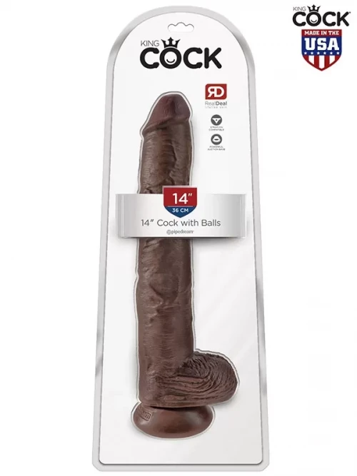 Pipedream King Cock 36 cm Cock with Balls Melez 6