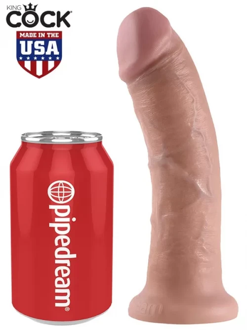 Pipedream King Cock 8″ Testissiz Realistik Penis 20 cm Ten 4