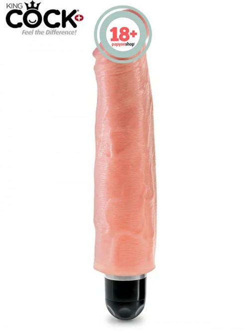 Pipedream King Cock 7” Vibrating Stiffy Ten 21.5 cm