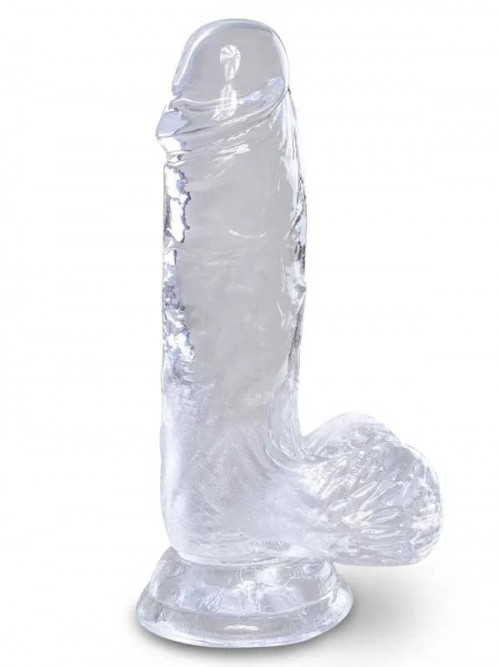 Pipedream King Cock Clear 5” Realistik Penis 15 cm 3
