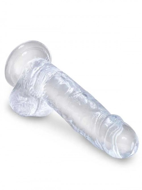 Pipedream King Cock Clear 7” Realistik Penis 20 cm 3