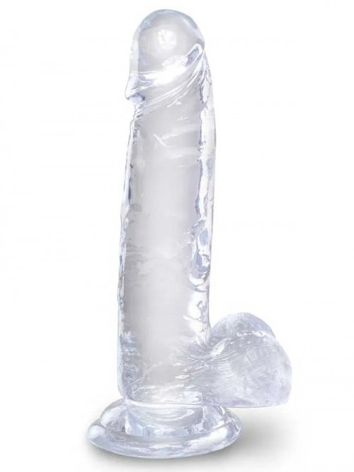 Pipedream King Cock Clear 7” Realistik Penis 20 cm 2