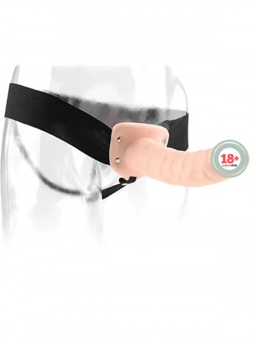 Pipedream İçi Boş Belden Bağlamalı Penis 20 cm