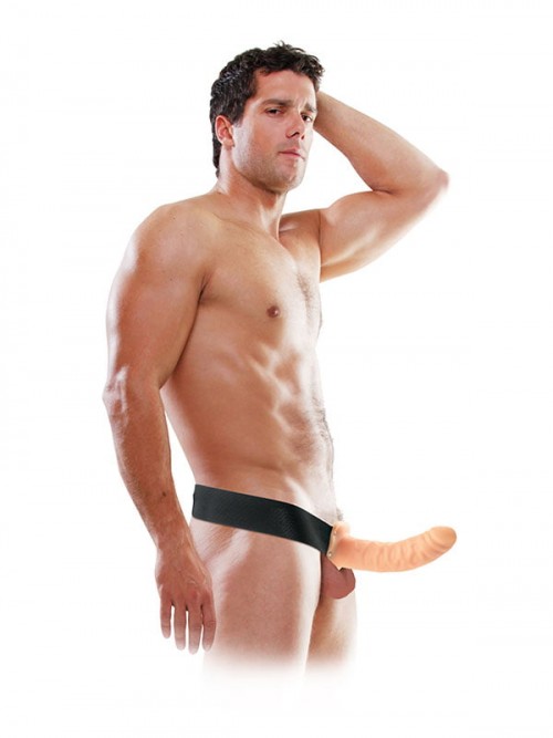 Pipedream İçi Boş Belden Bağlamalı Penis 20 cm 2