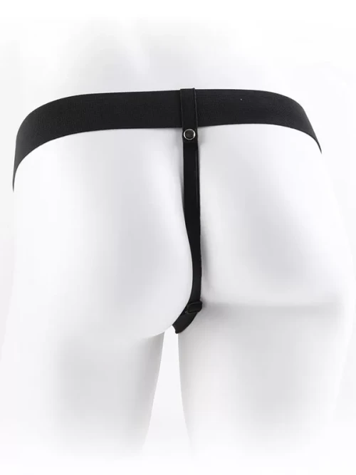 Pipedream Testisli İçi Boş Belden Bağlamalı Penis 18 cm 5