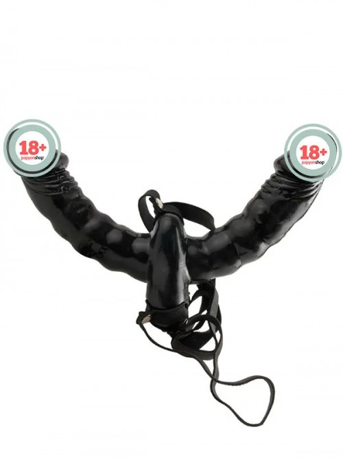 Pipedream Titreşimli Çift Taraflı Lezbiyen Strap-On