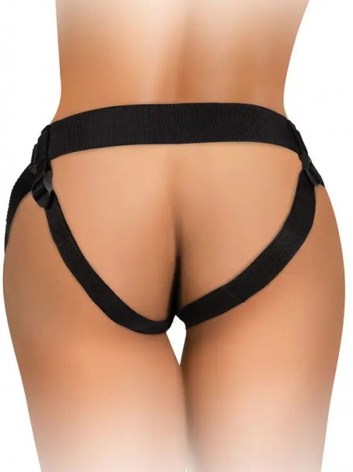 Pipedream King Cock Elite Beginner’s Body Dock Strap-On Harness Ek Resim