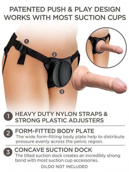 Pipedream King Cock Elite Beginner’s Body Dock Strap-On Harness 4