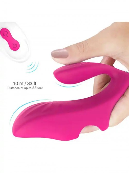 Şarjlı Uzaktan Kumandalı Parmak ve G Noktası Vibratörü Ek Resim