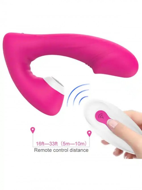 Fierce Titreşimli Şarjlı Klitoral Emme ve G Spot Vibratörü 6