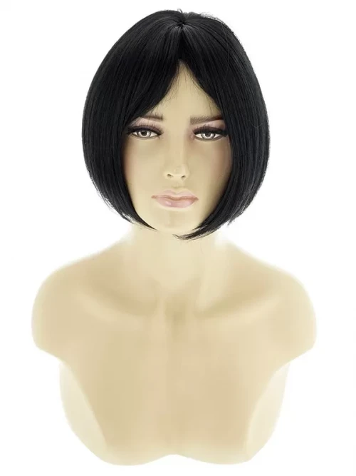 Kısa Siyah Kahküllü Peruk