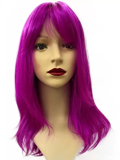 Uzun Fuşya Peruk