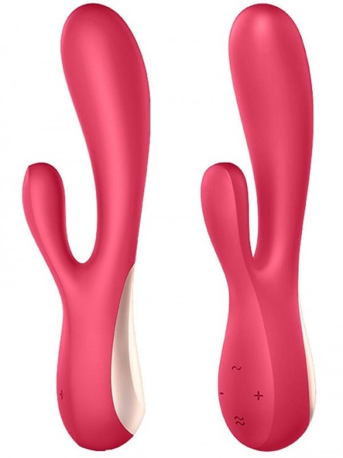 Satisfyer Mono Flex Akıllı Telefon Kontrollü Şarjlı Rabbit Vibrator 3