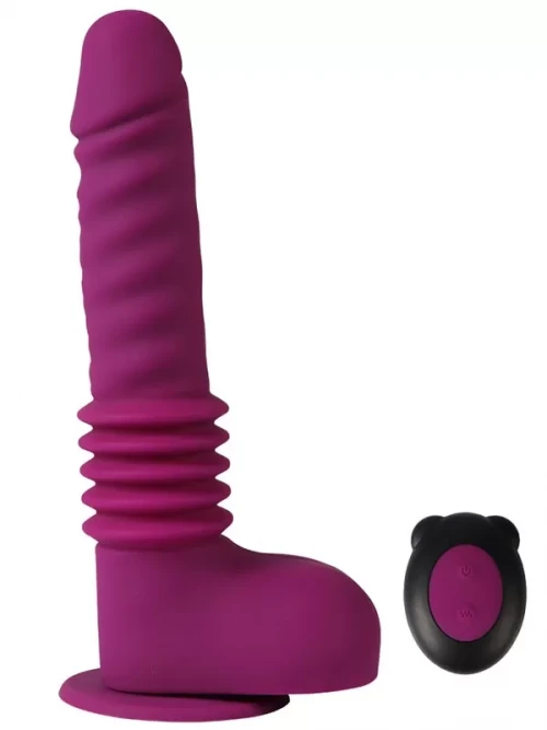 SHEQU Isaiah Thrusting İleri Geri Hareketli Uzaktan Kumandalı Şarjlı Vibratör 3