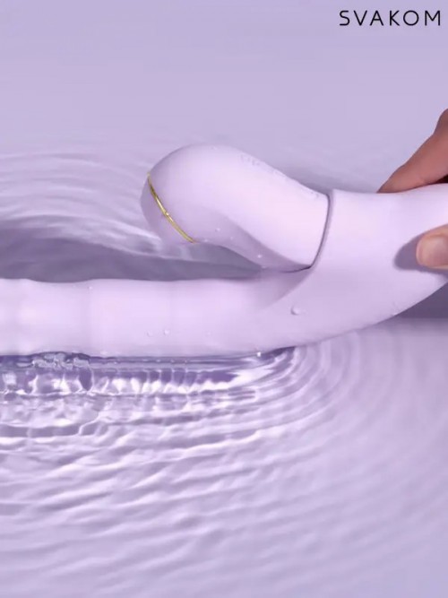 Svakom DuoGlow APP Uygulama Kontrollü Hepsi Bir Arada Tavşan Vibratör Ek Resim