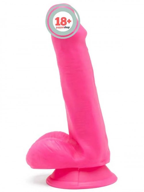 Happy Dicks Dildo 6″Balls Pink