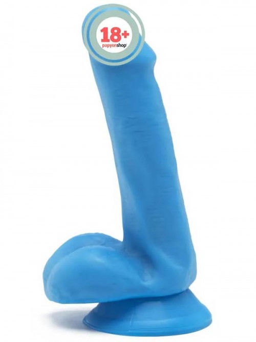 Happy Dicks Dildo 6″Balls Blue