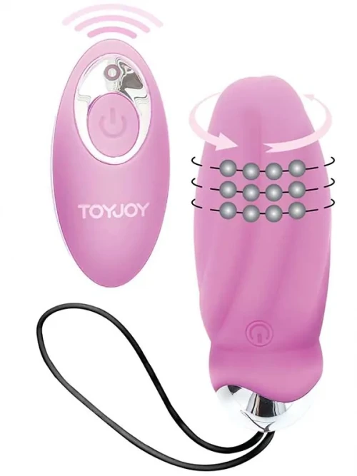 ToyJoy Uzaktan Kumandalı Şarjlı Dönme Hareketli Giyilebilir Mini Vibratör
