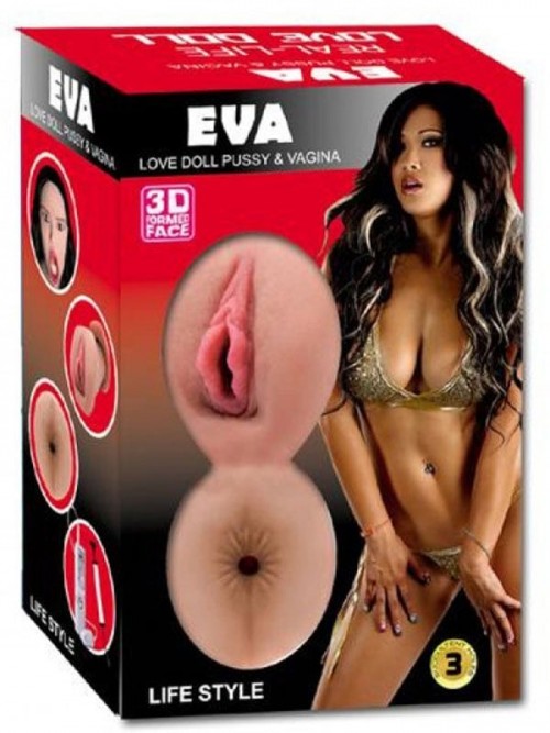 Eva Titreşimli Realistik Vajinalı Şişme Bebek 2