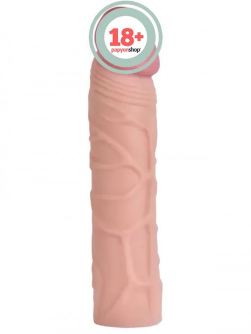 VSCNovelty Fantastic Realistik Penis Kılıfı 17 cm