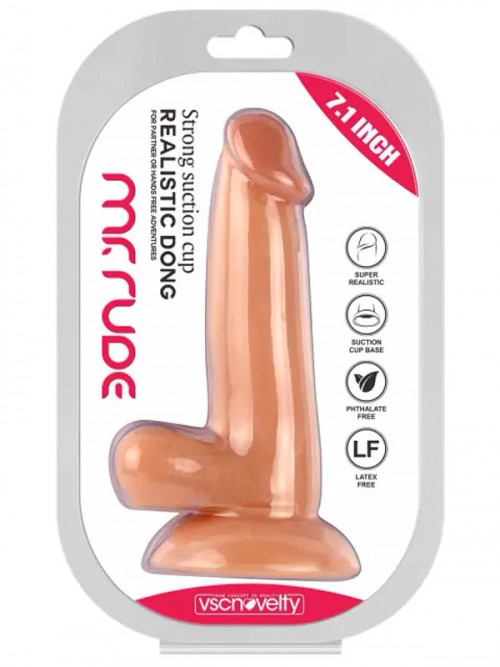 VSCNovelty Mr. Rude 7.1” Gerçekçi Penis 18 cm 5