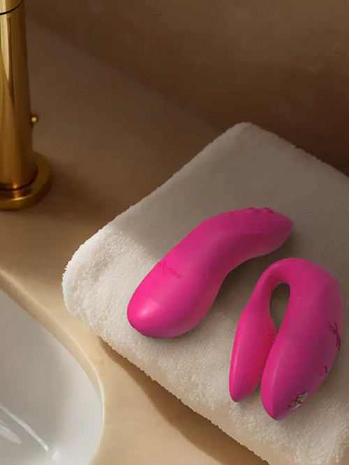 We-Vibe Chorus Pro Sezgisel Uzaktan Kumanda ve Uygulama Kontrollü Çiftler için Vibratör Ek Resim