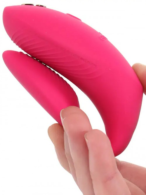 We-Vibe Chorus Pro Sezgisel Uzaktan Kumanda ve Uygulama Kontrollü Çiftler için Vibratör Ek Resim