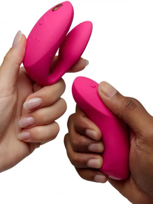 We-Vibe Chorus Pro Sezgisel Uzaktan Kumanda ve Uygulama Kontrollü Çiftler için Vibratör Ek Resim
