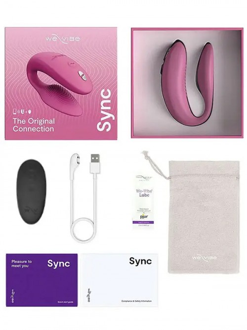 We-Vibe Sync 2nd Gen Çiftler İçin Telefon Kontrollü Vibratör Pembe Ek Resim